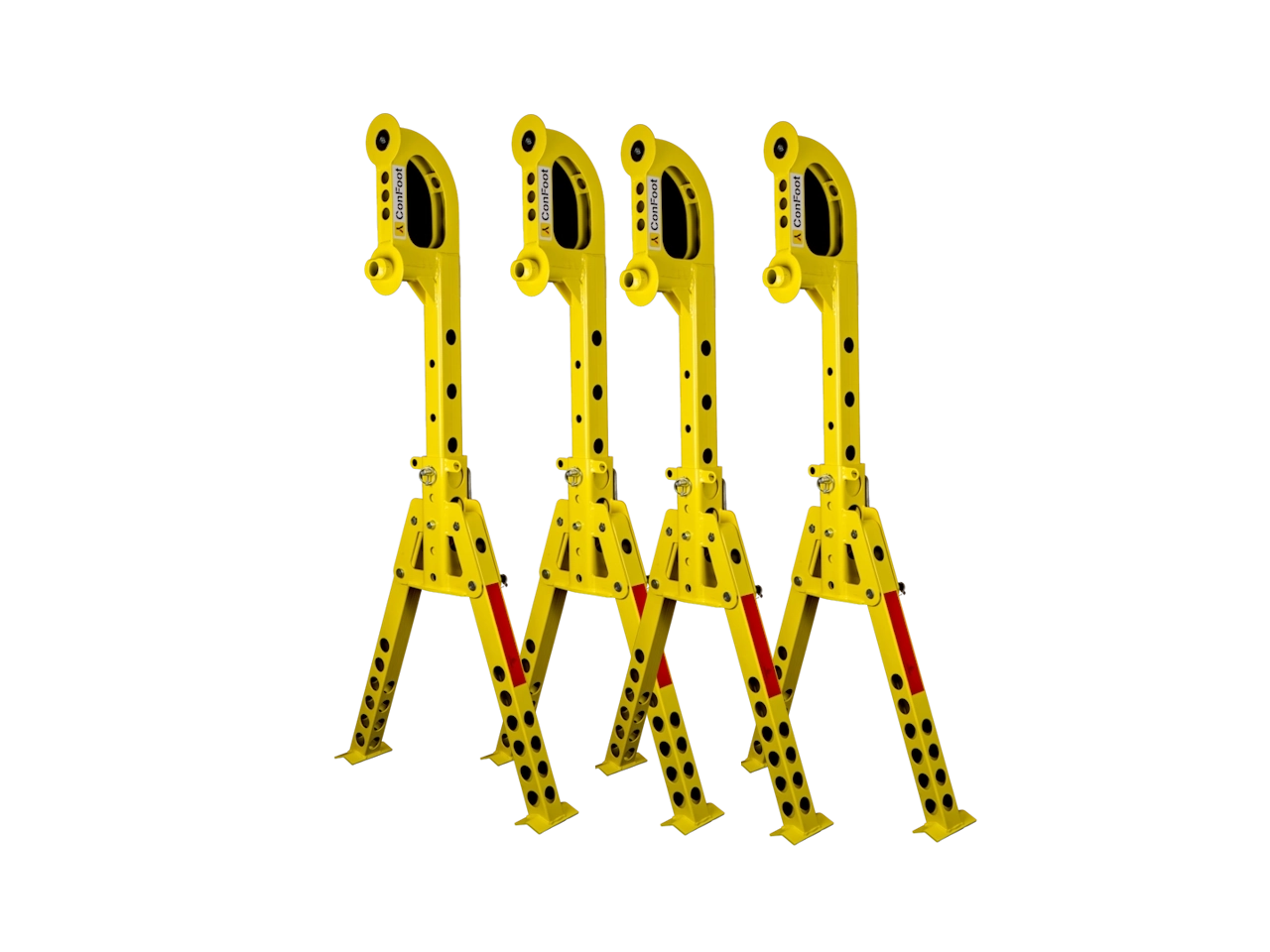 4er-Set Stützfüße für Seecontainer