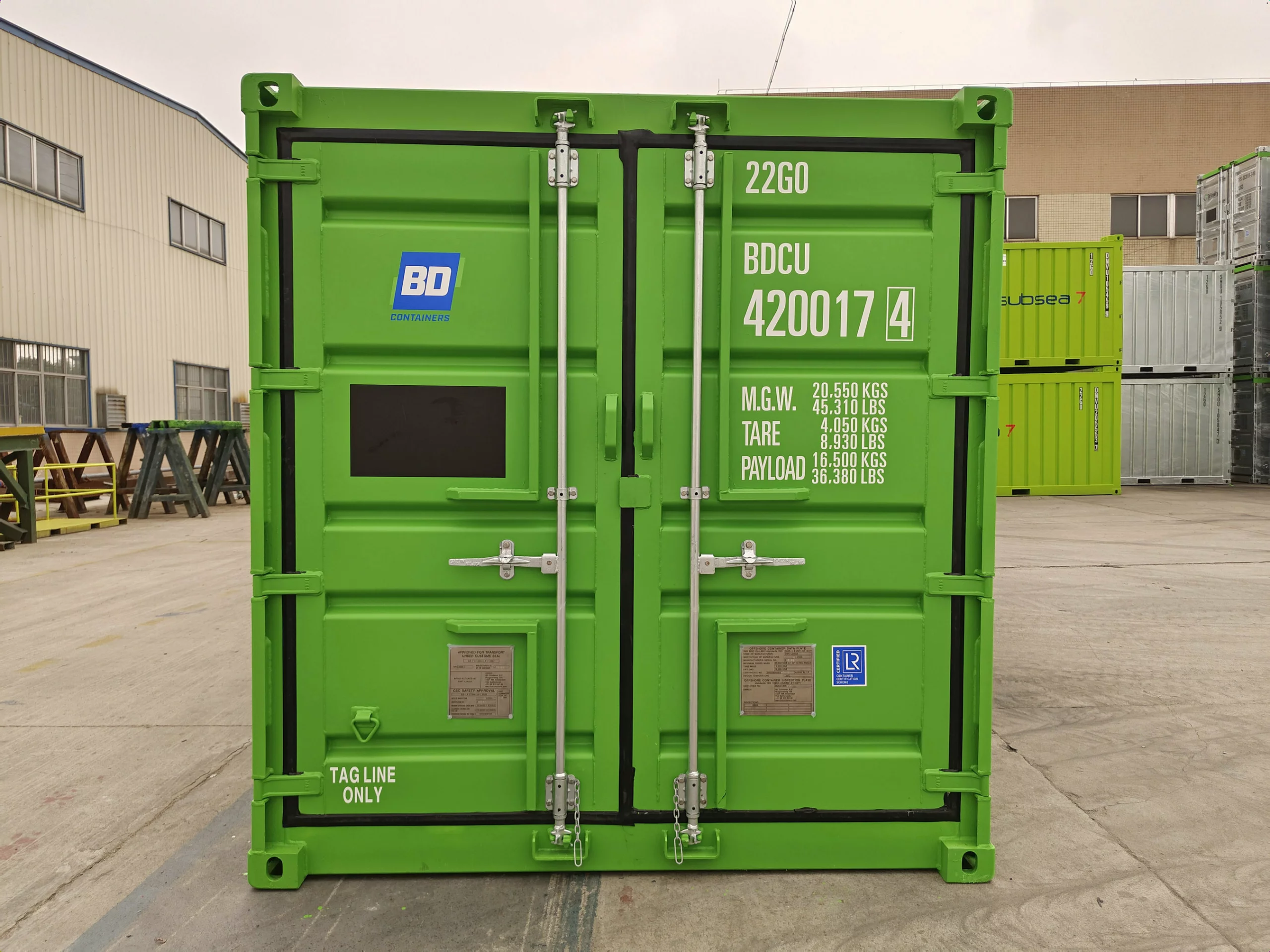 20-Fuß-Offshore-Container DNV 2.7-1