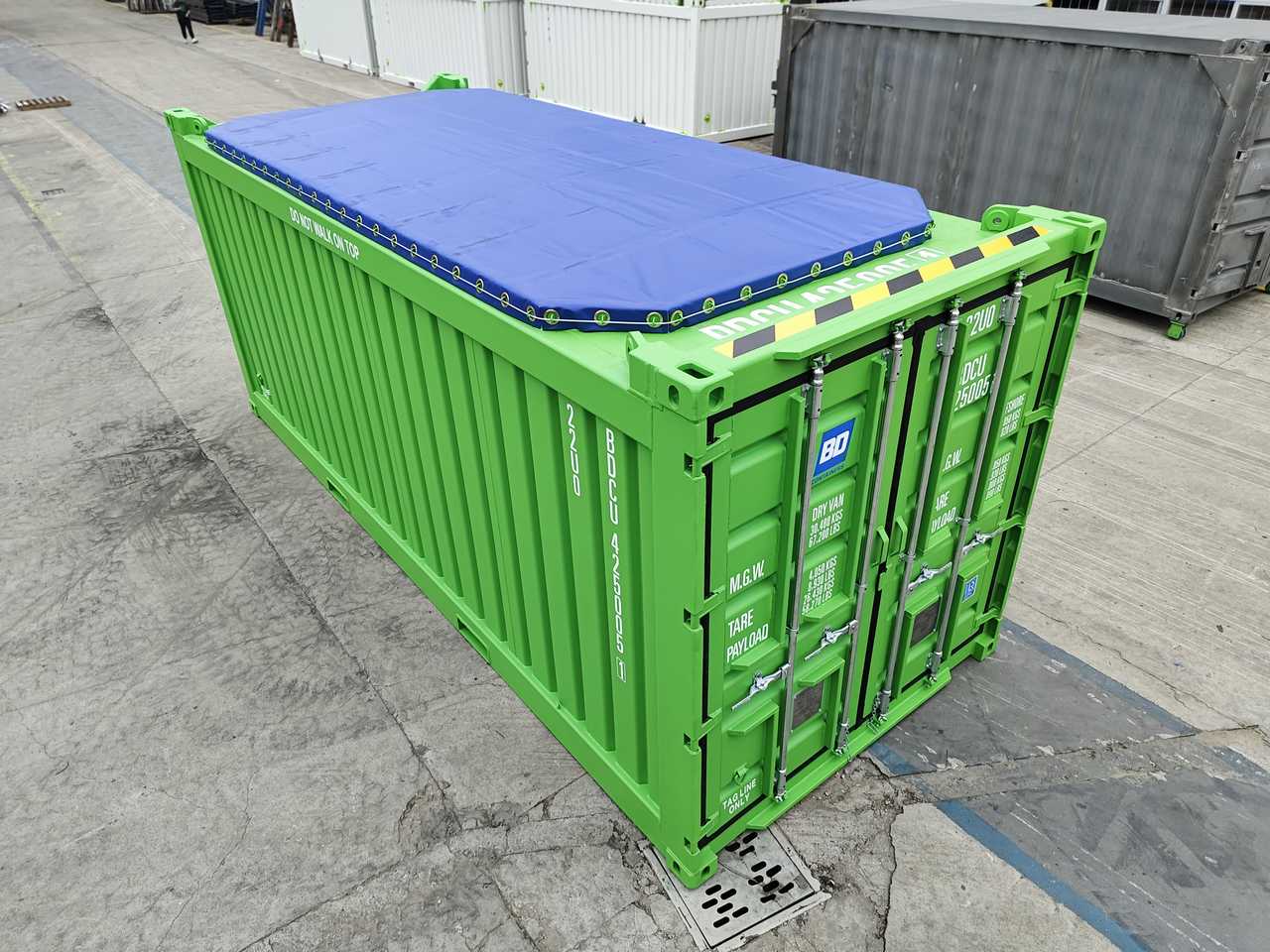 20-Fuß-Offshore-Container mit offenem Dach – Norm DNV 2.7-1