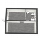 DUO-BÜRO- UND WOHNCONTAINER MIT DUSCHE UND WC, OPTIONAL MIT KOCHECKE (30 m²) – Bild 27
