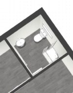DUO-BÜRO- UND WOHNCONTAINER MIT DUSCHE UND WC, OPTIONAL MIT KOCHECKE (30 m²) – Bild 28