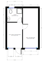 DUO-BÜRO- UND WOHNCONTAINER MIT DUSCHE UND WC, OPTIONAL MIT KOCHECKE (30 m²) – Bild 29