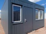 DUO-BÜRO- UND WOHNCONTAINER MIT DUSCHE UND WC, OPTIONAL MIT KOCHECKE (30 m²) – Bild 8