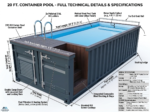 20-Fuß-Container-Schwimmbecken (6 x 2,4 Meter) – Bild 8