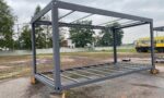 Containerrahmen, verschraubt, Faltcontainer, Flat-Pack, 6055 × 2440 mm – Bild 11