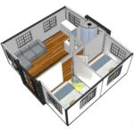Mobiler Wohncontainer / Tiny House Deluxe 20 Fuß – Bild 17